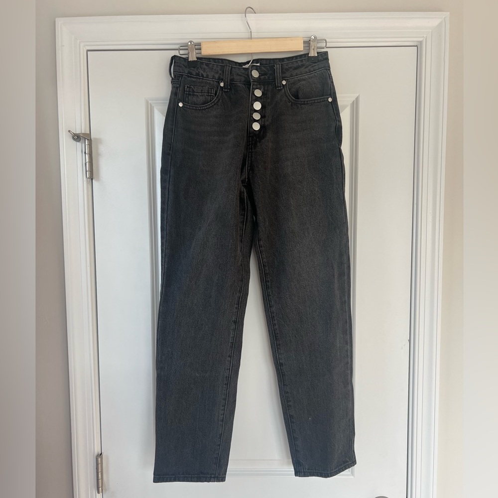 BP. High Waist Button Fly Mom Jeans